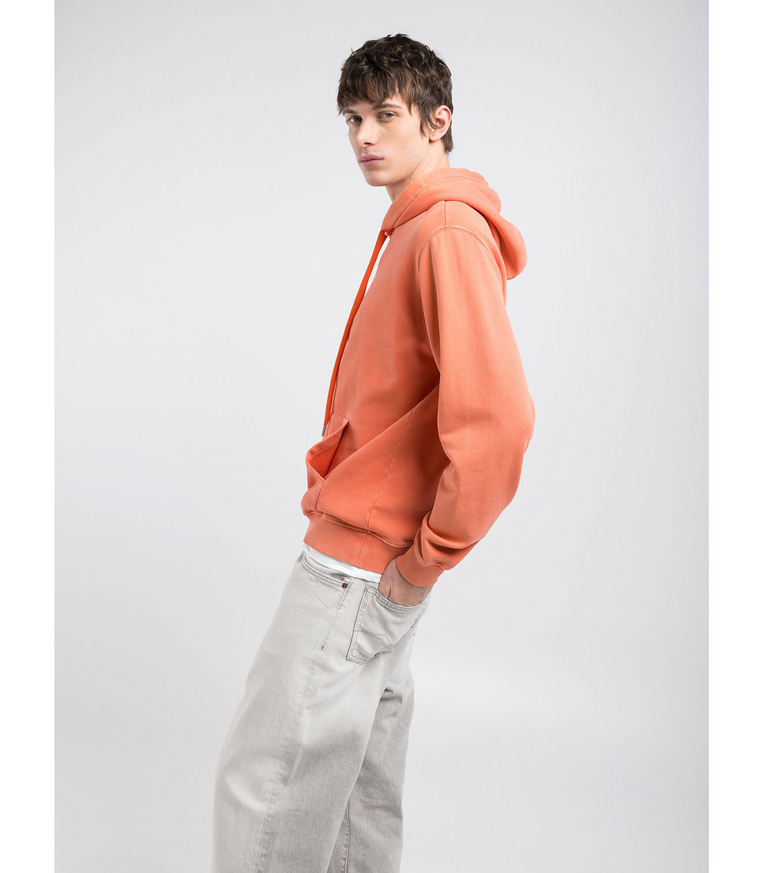 ナンバープリント付きパーカー 詳細画像 オレンジ 3